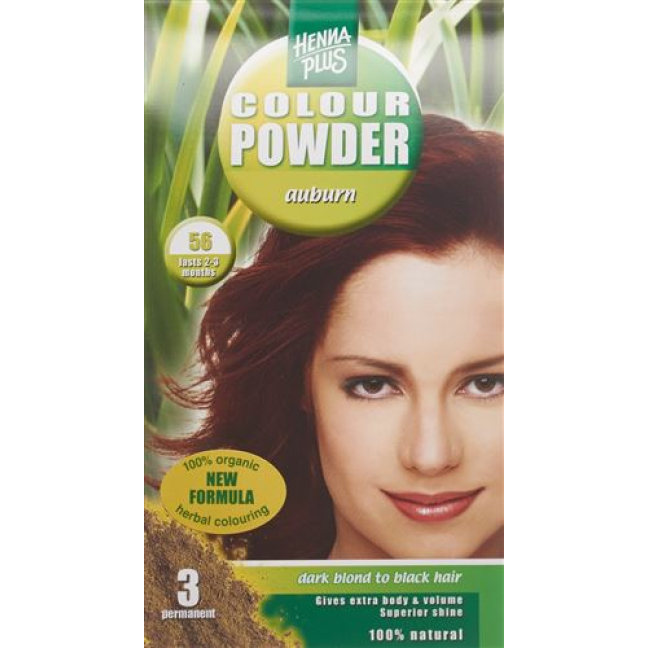 Henna Plus Color Powder 56 gaštanová 100 g