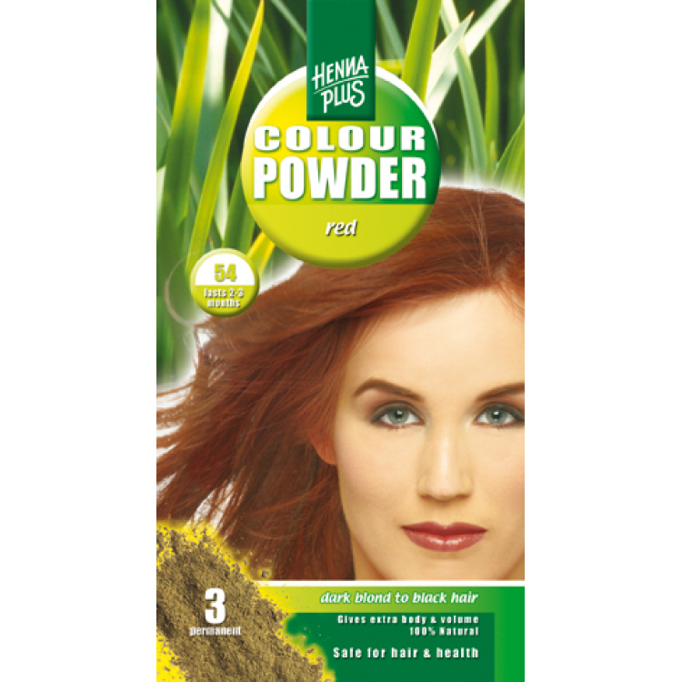 Poudre Henna Plus Color 54 rouge 100 g