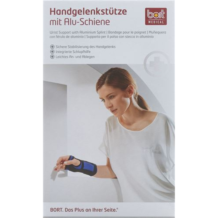 BORT polsspalk links S -17cm huid