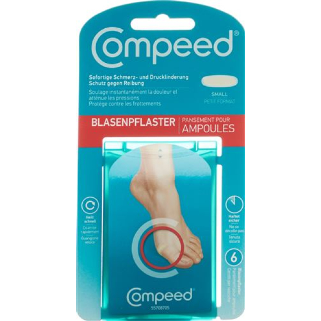 Compeed blister S 6 pcs