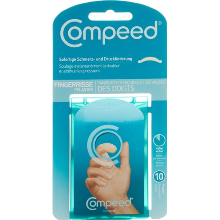 Compeed лепенка за пукнатини по пръстите 10 бр