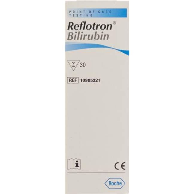 Jalur ujian bilirubin REFLOTRON 30 pcs