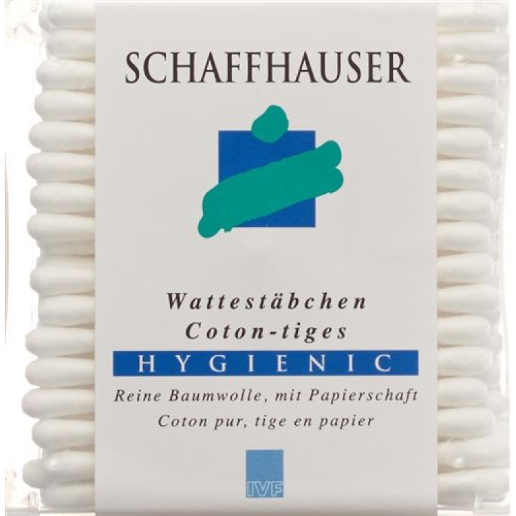 Ватные палочки SCHAFFHAUSER Hygienic 200 шт.