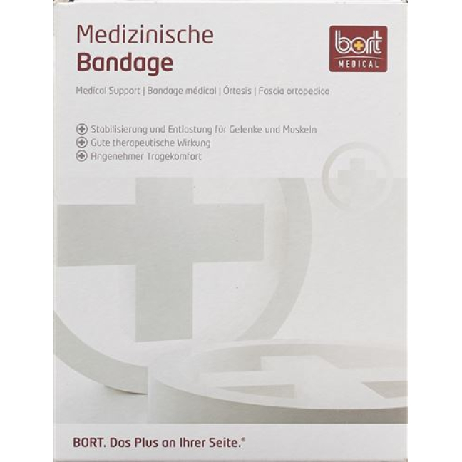 BORT knee bandage S -32cm skin-colored