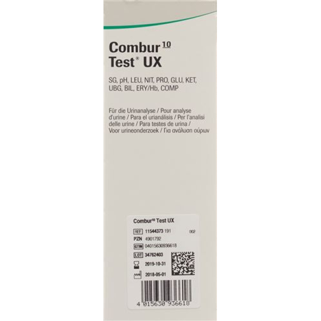 Combur 10 Test UX strips 100 pcs