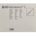 BD Microlance 3 injection cannula 0.50x16mm orange 100 pcs