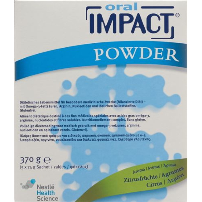 Impact Oral Immunonutrition PLV הדר 5 Btl 74 גרם