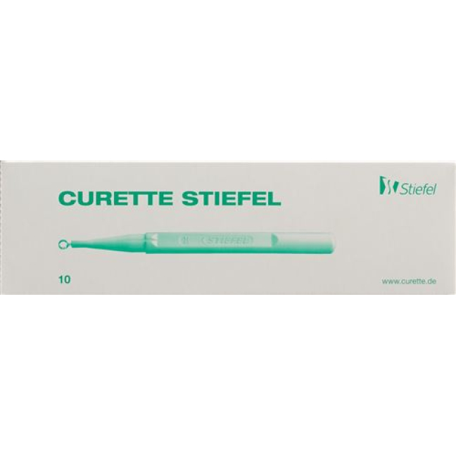 Stiefel Curette 4mm 10 stk