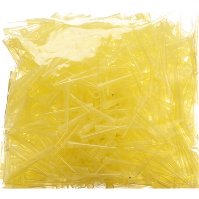 ASSISTENT pipette tips yellow 1000 pcs