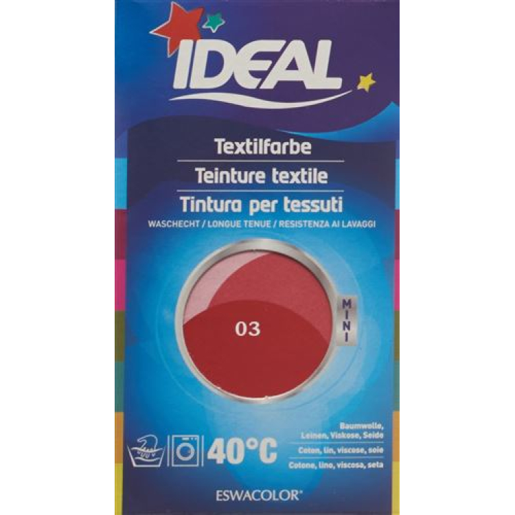 IDEAL MINI Cotton Color No03 vermilion