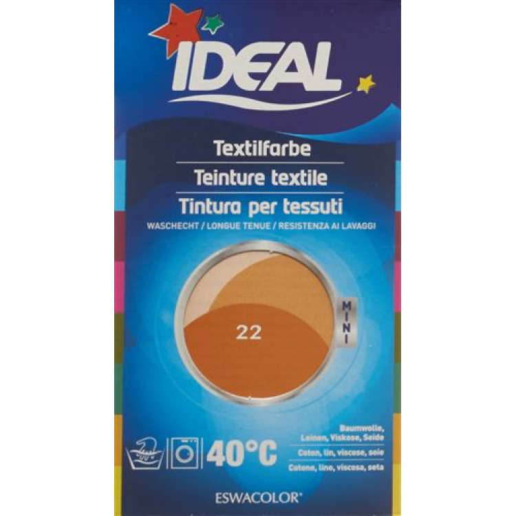 Ideal Colors Cotton Dye No22 - Gold