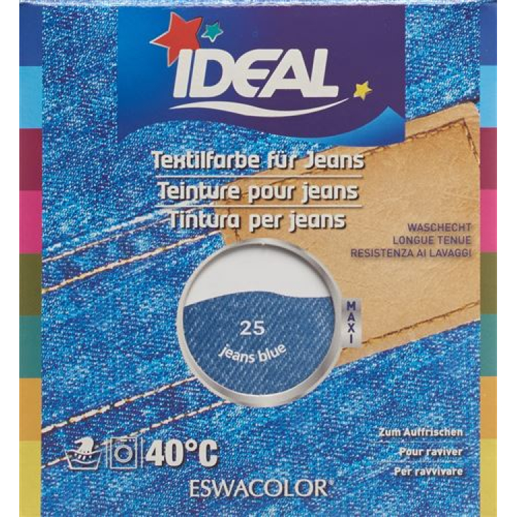 IDEAL MAXI Cotton Color No25 traperice plave