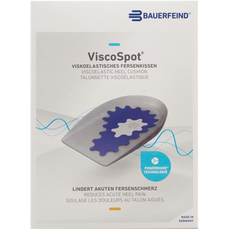 ViscoSpot Fersenkissen Gr1 оңға және солға 1 жұп