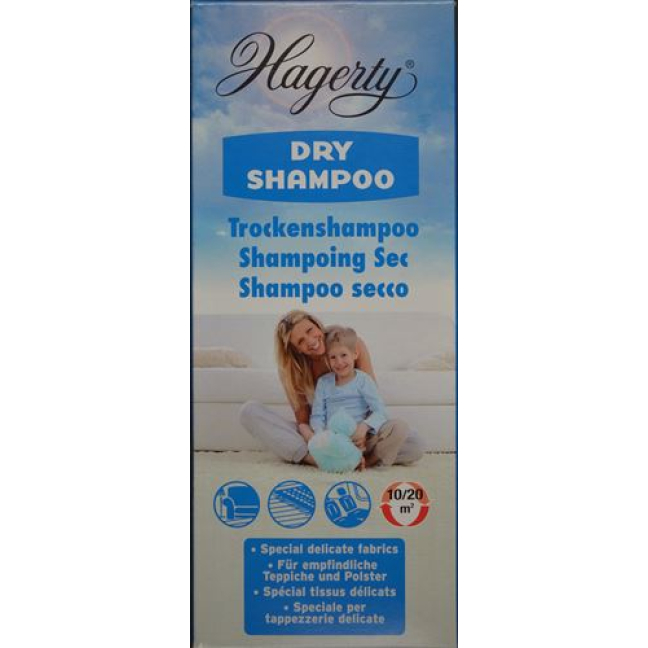 Dầu Gội Khô Hagerty Dry Shampoo PLV 500 g