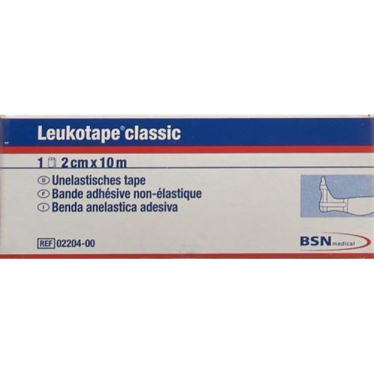 Leukotape classic Pflasterband 10mx2cm