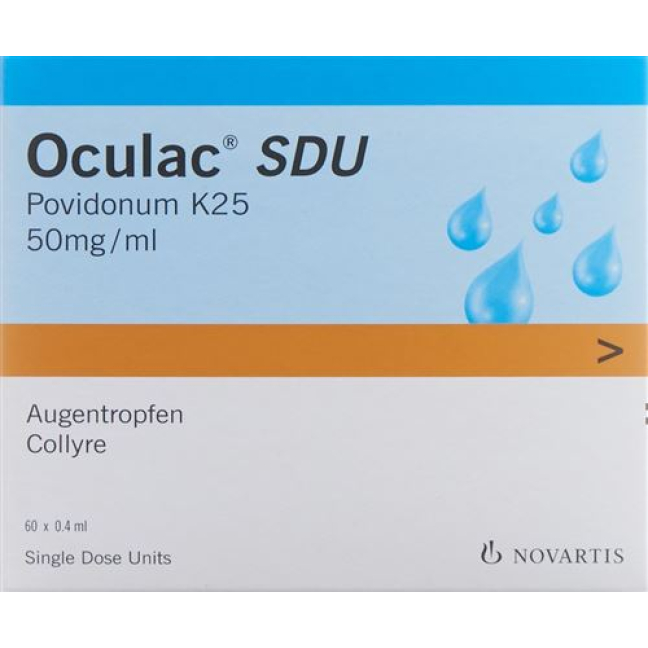 Oculac SDU Gtt Opht 60 Monodos 0.4 מ"ל