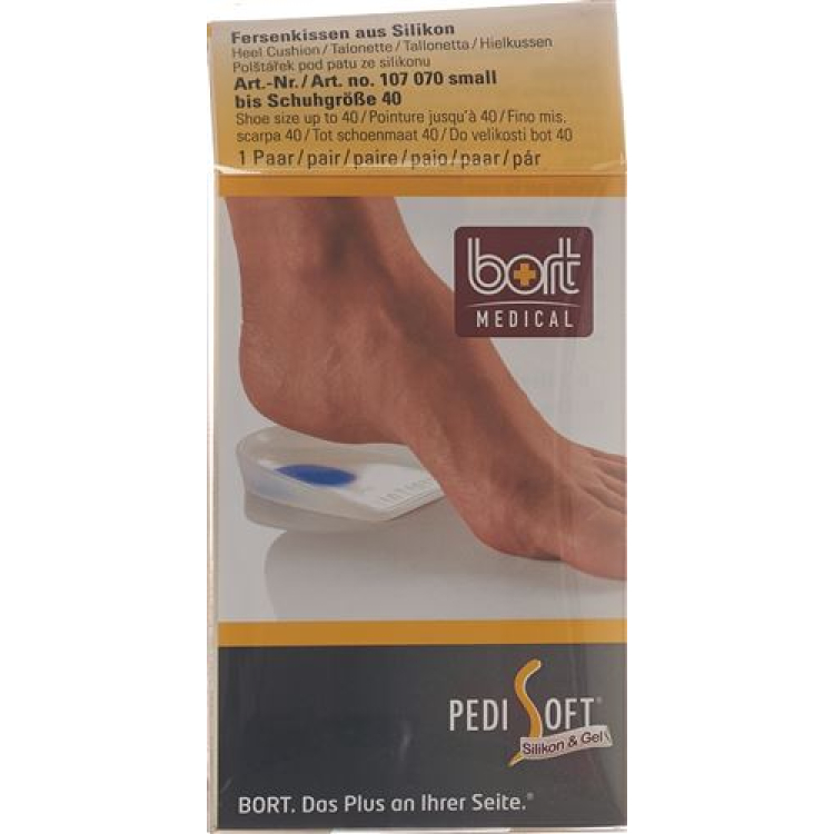 BORT PediSoft heel cushion S -40 m 2 unit Softspot