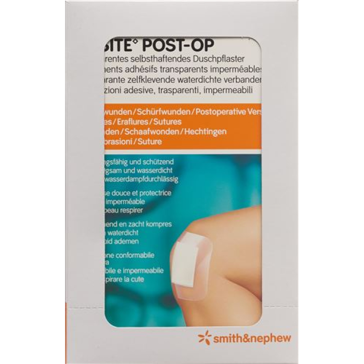 Opsite Post OP film dressing 9.5x8.5cm មាប់មគ 6 x 5 pcs