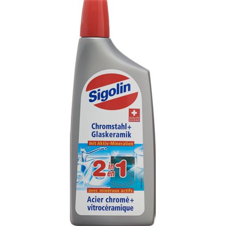 Sigolin 2in1 xrom polad + şüşə keramika Fl 250 ml