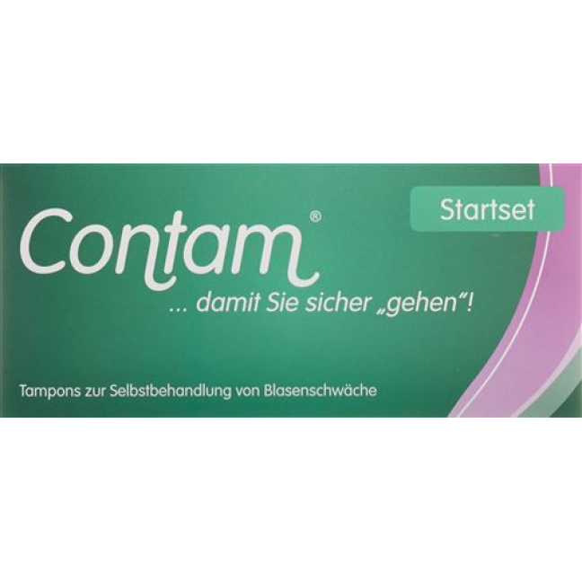 Contam vaginal tampon trial set assorted 3 pcs