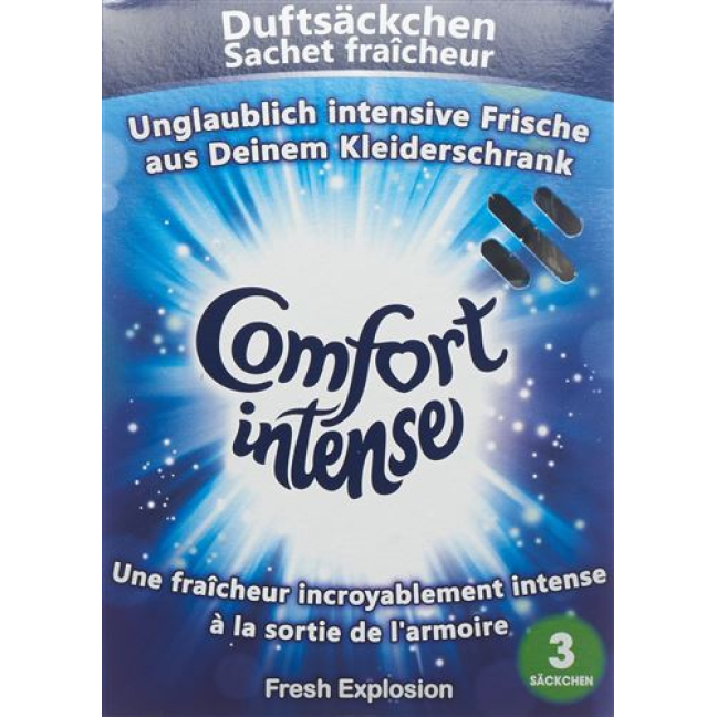 Comfort intense scented sachets blue 3 pcs