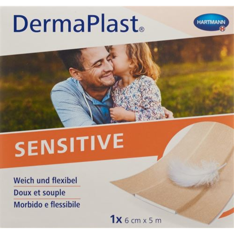 DermaPlast sensitive Schnellverb hf 6cmx5m role