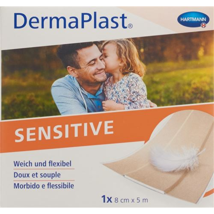 DermaPlast sensibile Schnellverb hf ruolo 8cmx5m