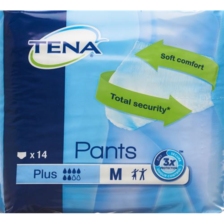 TENA Pants Plus M 80-110cm 14 kusov