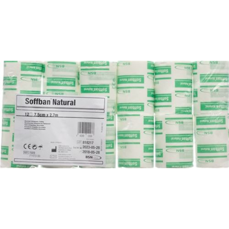 SOFFBAN NATURE balutan empuk 7.5cmx2.7m 12 pcs