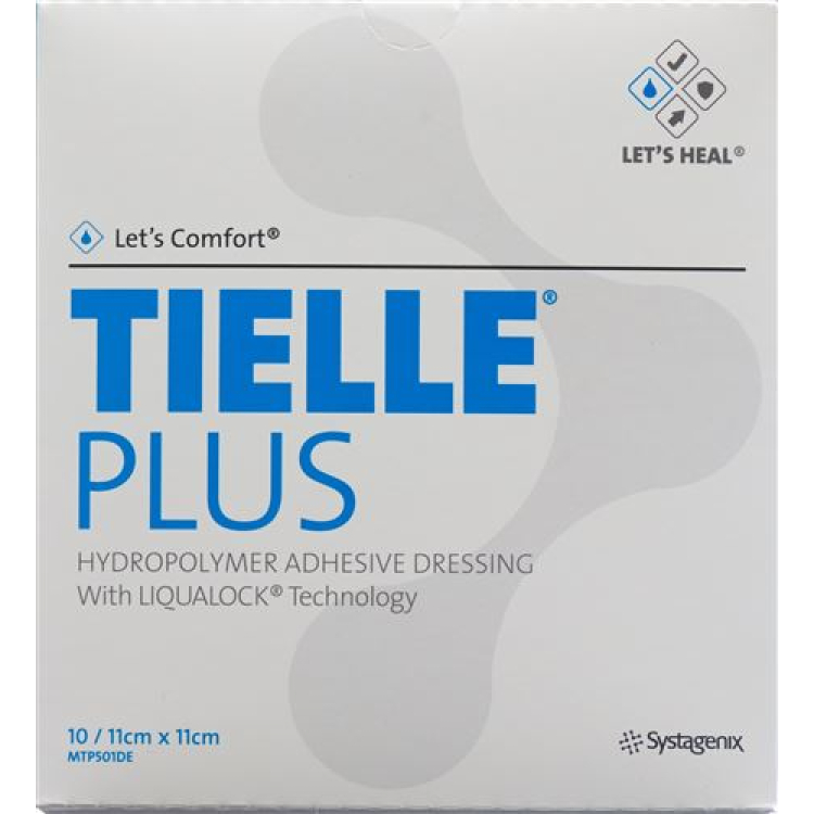 TIELLE PLUS наалдамхай хөөсөн боолт 11х11см 10 уут