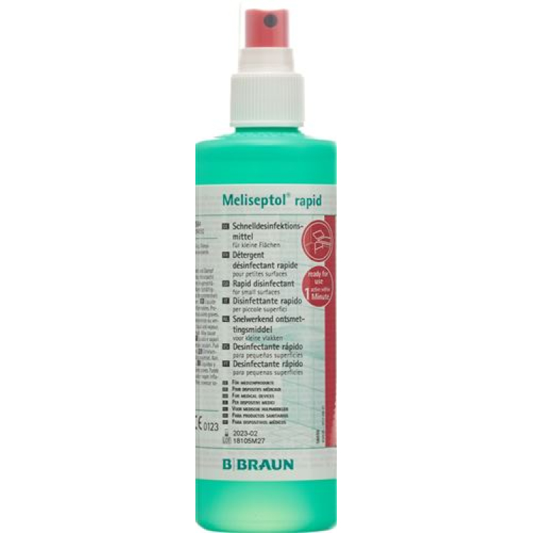 Φιάλη ψεκασμού MELISEPTOL RAPID 250 ml