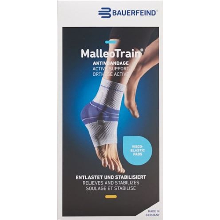 MalleoTrain vendaje activo talla 3 derecho beige