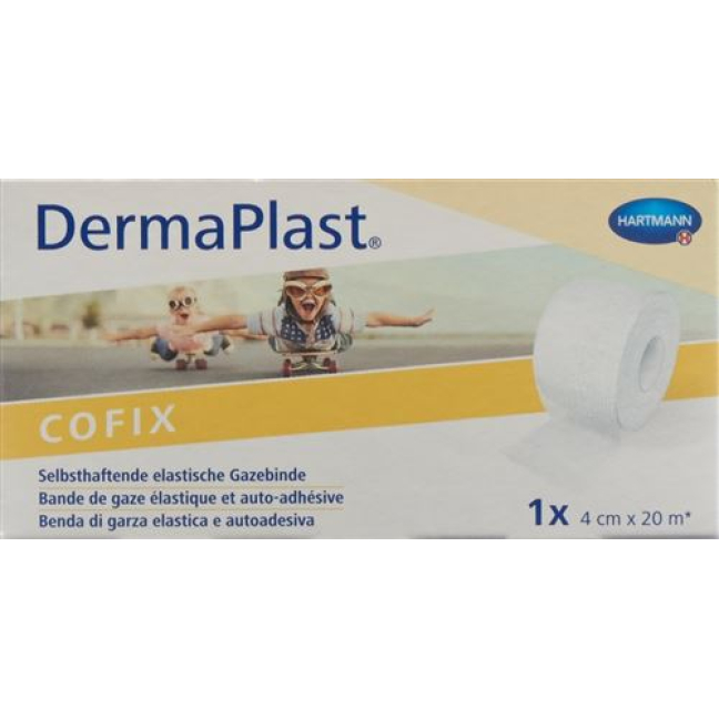 Comprare Dermaplast COFIX Benda di garza autoadesiva 1,5cmx4m Bianco (2  pezzi)