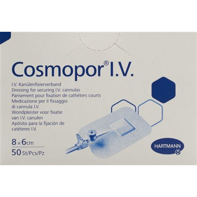 Cosmopor I.V. 8*6 سانتی متر 50 عدد