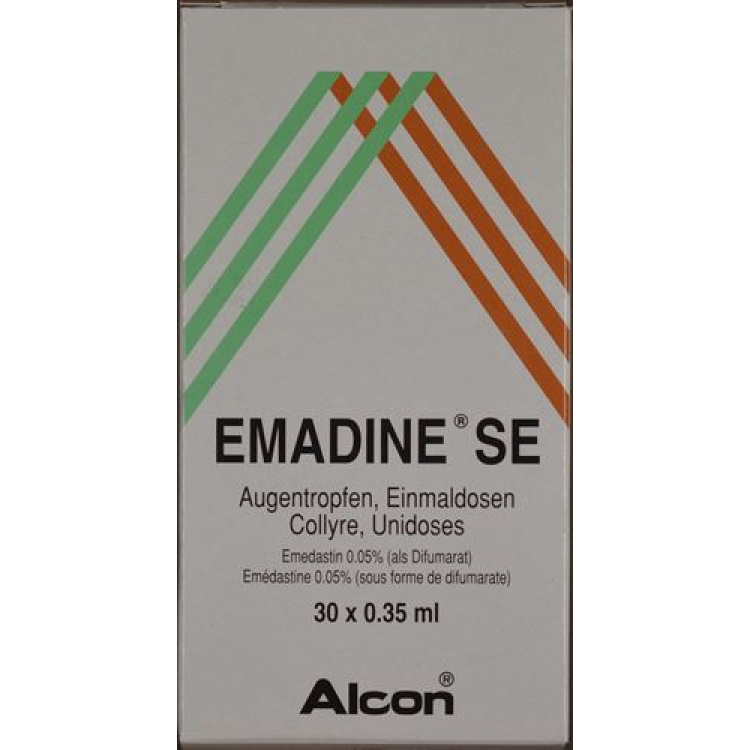 Emadine SE Gd Opht 30 monodoseos 0.35 מ"ל