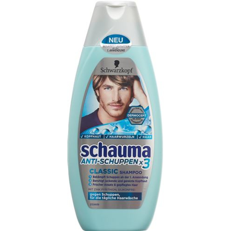 Shampoo antiforfora Schauma flacone 400 ml