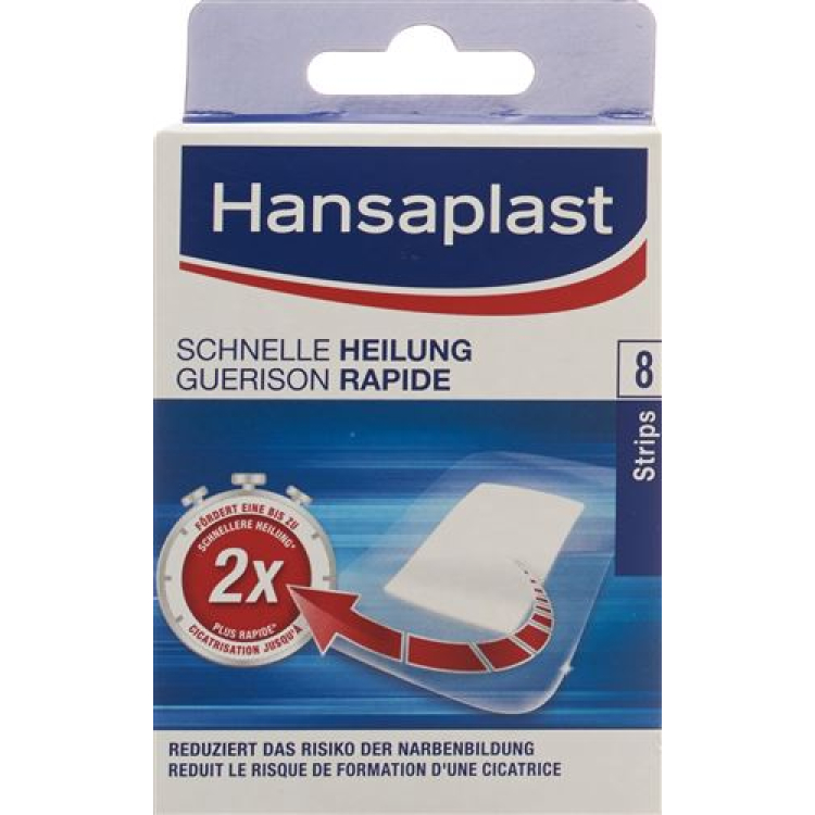 Elastoplast Strisce di Guarigione Rapida 8 pz