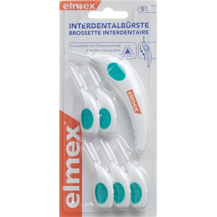 kuas interdental elmex 5mm 6 pcs