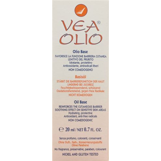 óleo base VEA OLIO Tb 20 ml