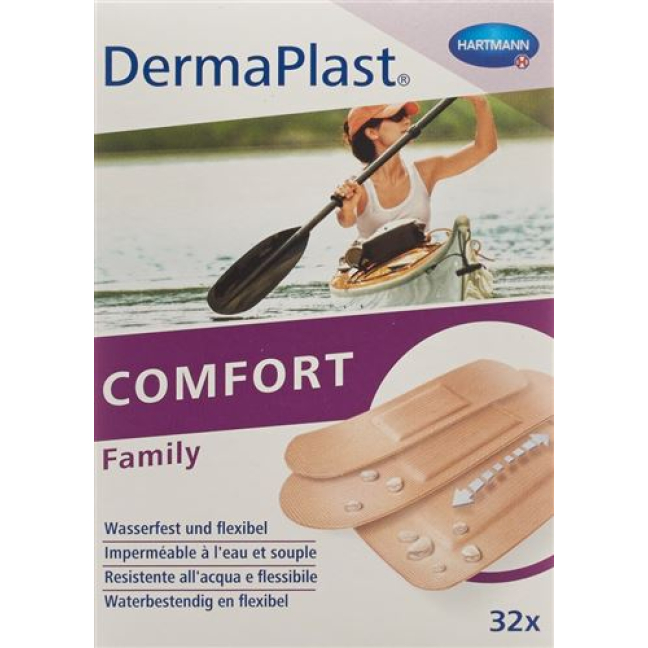 DermaPlast COMFORT Family Strip ass 32 unid.