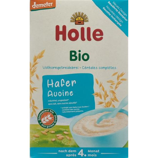 Holle baby porridge organic oat flakes 250 g