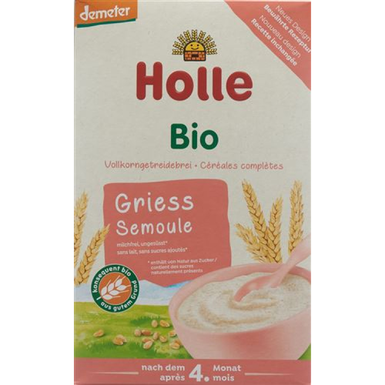 Holle մանկական սնունդ semolina bio 250 գ