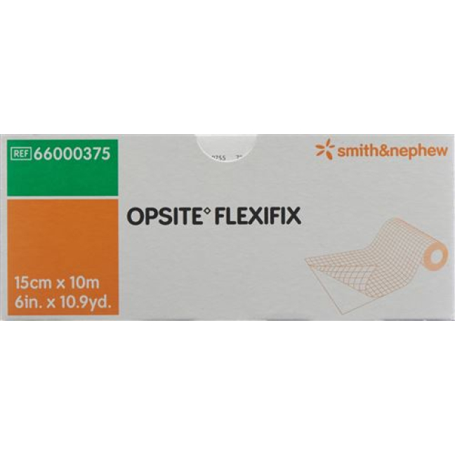Opsite Flexifix transparent filmrull 15cmx10m