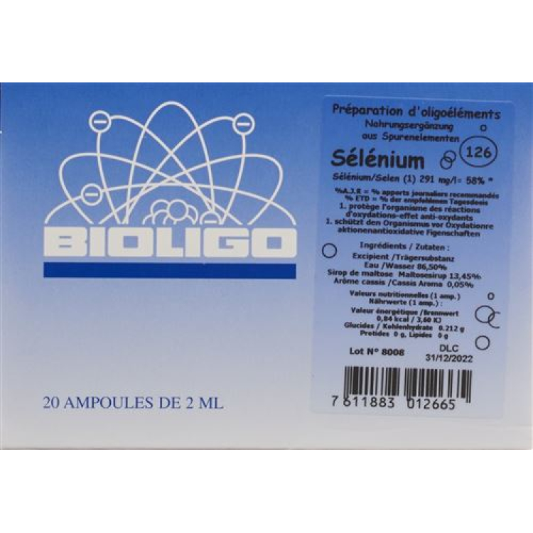 Bioligo Selenium Liuotin 500 ml