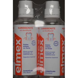 Elmex kariesschutz zahnspülung duo 2 x 400 ml