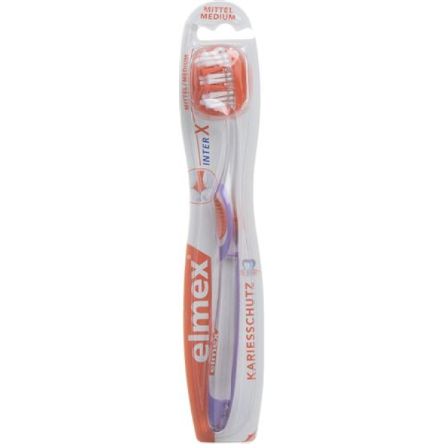 elmex ANTICARIES InterX Toothbrush: Buy Online from Beeovita