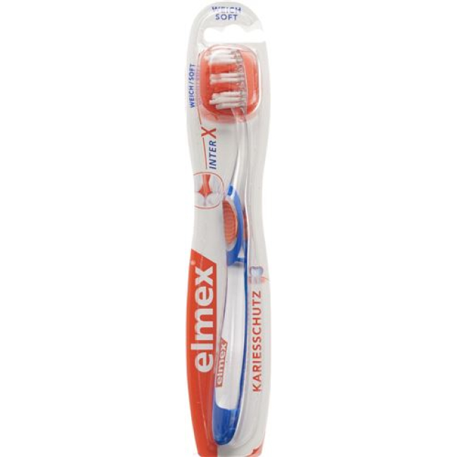 elmex CARIES PROTECTION InterX soft toothbrush