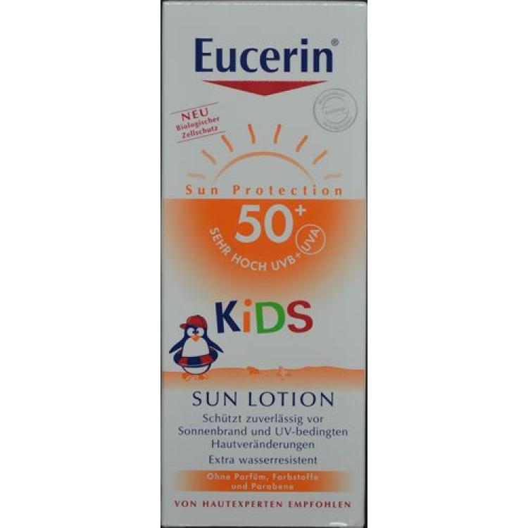 Eucerin Sun Kids Лосьоны SPF50 + 150 мл