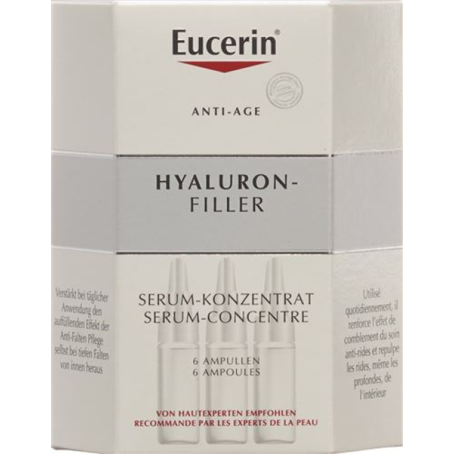 Eucerin HYALURON-FILLER Сарысу концентраты 6 x 5 мл