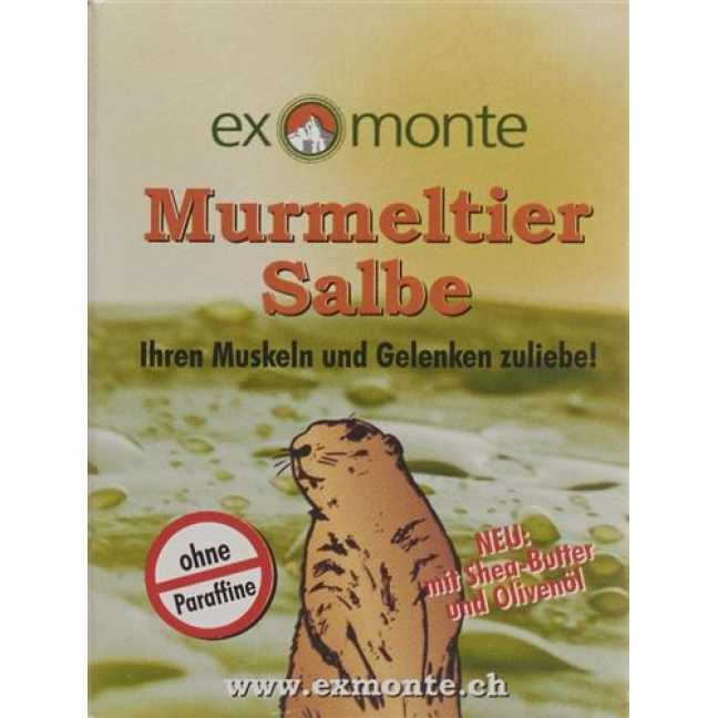 Pommade marmotte EXMONTE pot 100 ml